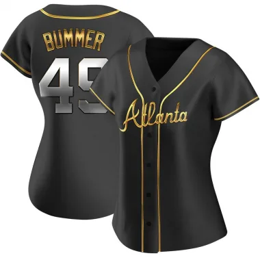 Black Golden Replica Aaron Bummer Women's Atlanta Alternate Jersey