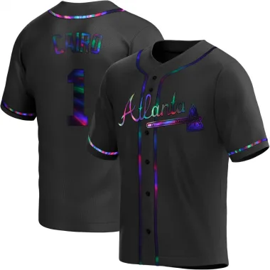 Black Holographic Replica Christian Cairo Youth Atlanta Alternate Jersey