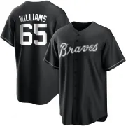 Black/White Replica Luke Williams Men's Atlanta Jersey