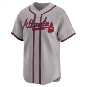 Gray Limited Aaron Bummer Men's Atlanta Away Jersey