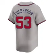 Gray Limited Charlie Culberson Youth Atlanta Away Jersey