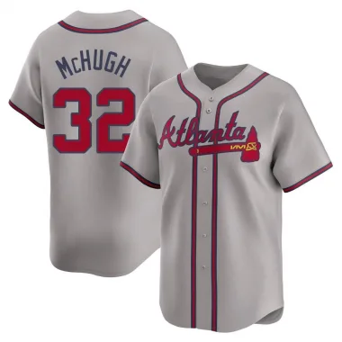 Gray Limited Collin McHugh Men's Atlanta Away Jersey