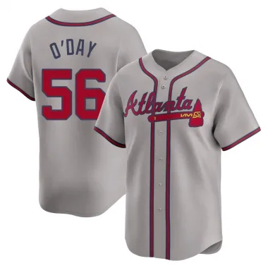 Gray Limited Darren O'Day Men's Atlanta Away Jersey