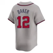 Gray Limited Dusty Baker Youth Atlanta Away Jersey