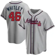 Gray Replica Chase Whitley Youth Atlanta Road Jersey