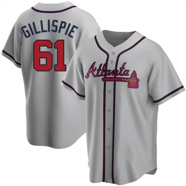 Gray Replica Connor Gillispie Youth Atlanta Road Jersey