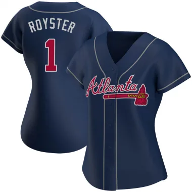 Navy Replica Jerry Royster Women's Atlanta Alternate Jersey