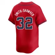 Red Limited AJ Smith-Shawver Men's Atlanta Alternate Jersey