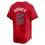 Red Limited Bob Horner Men's Atlanta Alternate Jersey