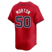 Red Limited Charlie Morton Youth Atlanta Alternate Jersey