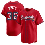 Red Limited Eli White Youth Atlanta Alternate Jersey