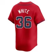 Red Limited Eli White Youth Atlanta Alternate Jersey