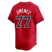 Red Limited Joe Jimenez Youth Atlanta Alternate Jersey