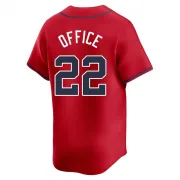 Red Limited Rowland Office Youth Atlanta Alternate Jersey