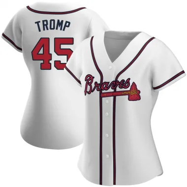 White Authentic Chadwick Tromp Women's Atlanta Home Jersey