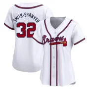 White Limited AJ Smith-Shawver Women's Atlanta Home Jersey