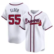 White Limited Bryce Elder Youth Atlanta Home Jersey