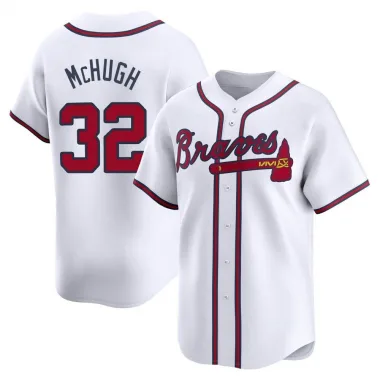 White Limited Collin McHugh Men's Atlanta Home Jersey