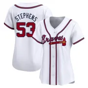 White Limited Jackson Stephens Women's Atlanta Home Jersey