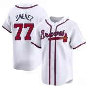 White Limited Joe Jimenez Men's Atlanta Home Jersey