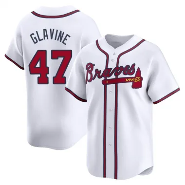 White Limited Tom Glavine Youth Atlanta Home Jersey