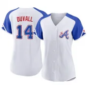 White Replica Adam Duvall Women's Atlanta 2023 City Connect Jersey