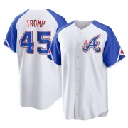 White Replica Chadwick Tromp Men's Atlanta 2023 City Connect Jersey