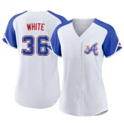 White Replica Eli White Women's Atlanta 2023 City Connect Jersey