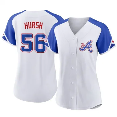 White Replica Jason Hursh Women's Atlanta 2023 City Connect Jersey